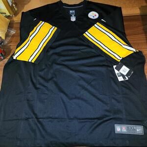 Pittsburgh Steelers Men's Nike On Field Blank Jersey Sz 5XL NEW W/Tags MSRP $135